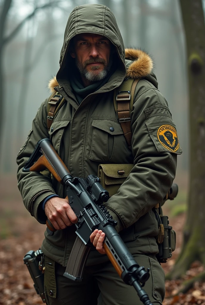 A faggot with an AK-47