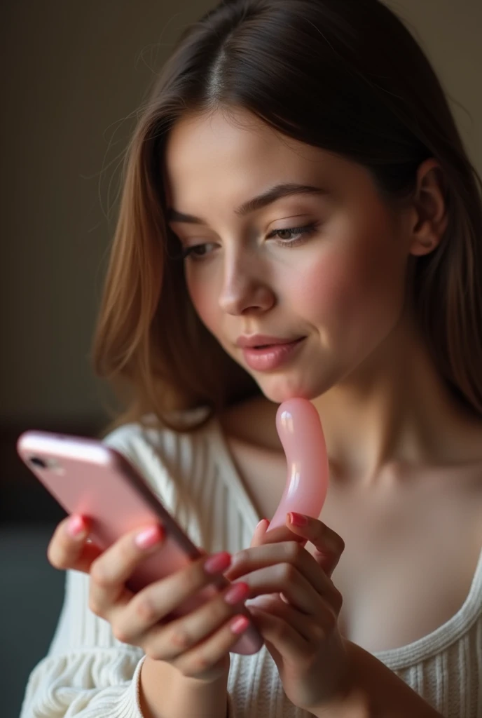 mobile control vibrations sex toy and mobile and girl
This picture is very good. The girl should look at this picture with surprise and love, and the mobile control sex toy should also be clearly visible.
