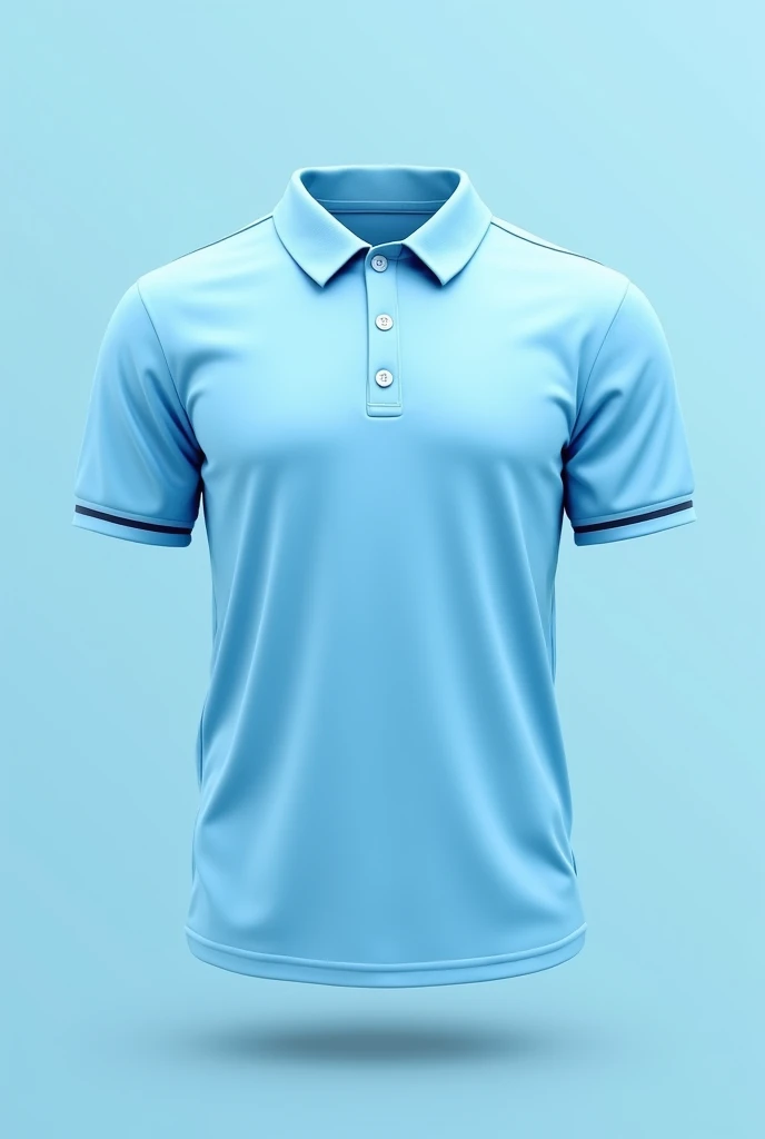 Create Indoor Sports Games Shirt Template Light Blue Color