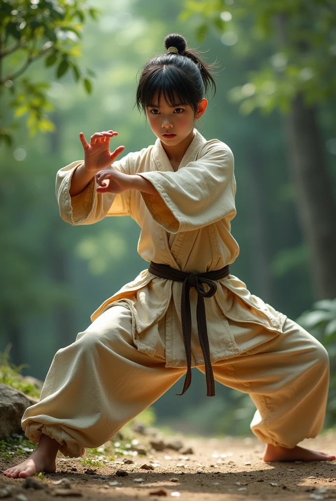15 year old kong fu fighter