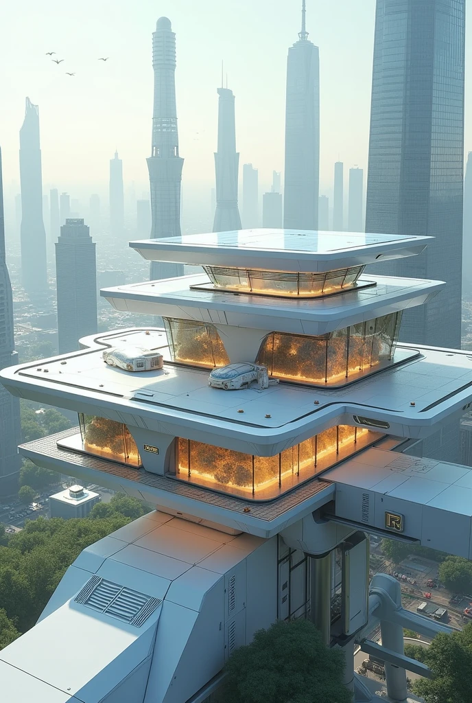 Swiftlet bird nest farming design structure futuristic straight lines