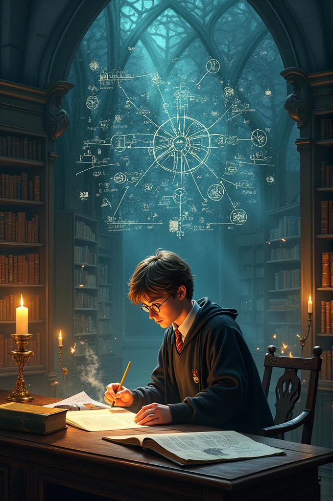 A symbol involving mathematics and Harry Potter