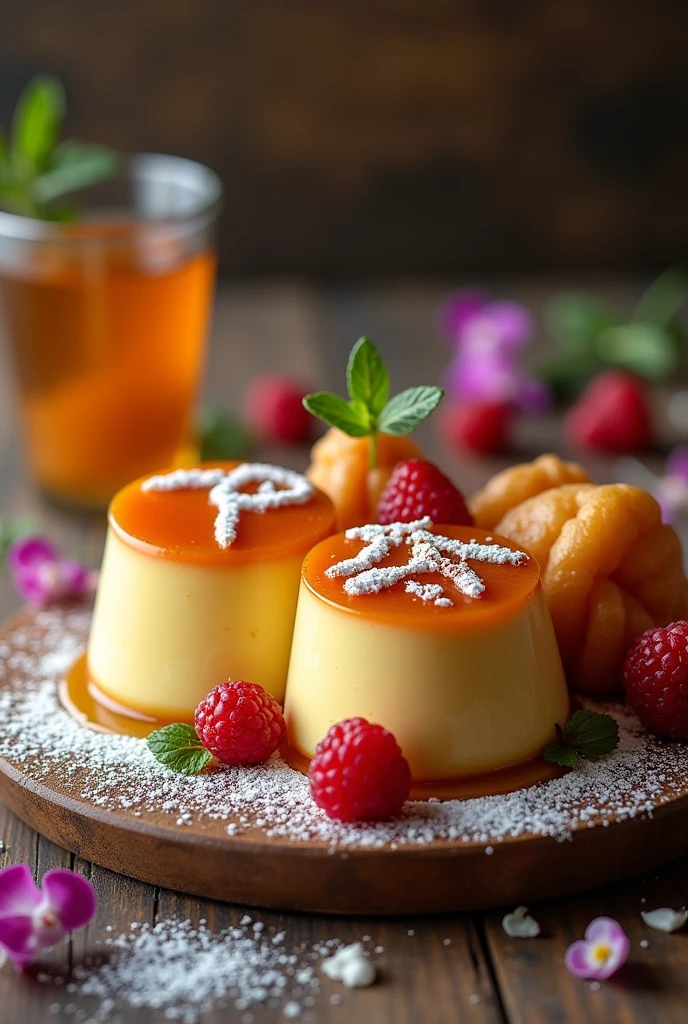 Delights of that, Pudding/ bolo de pote e chup chup gourmet