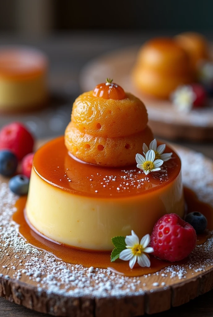 Delights of that, Pudding/ bolo de pote e chup chup gourmet 
