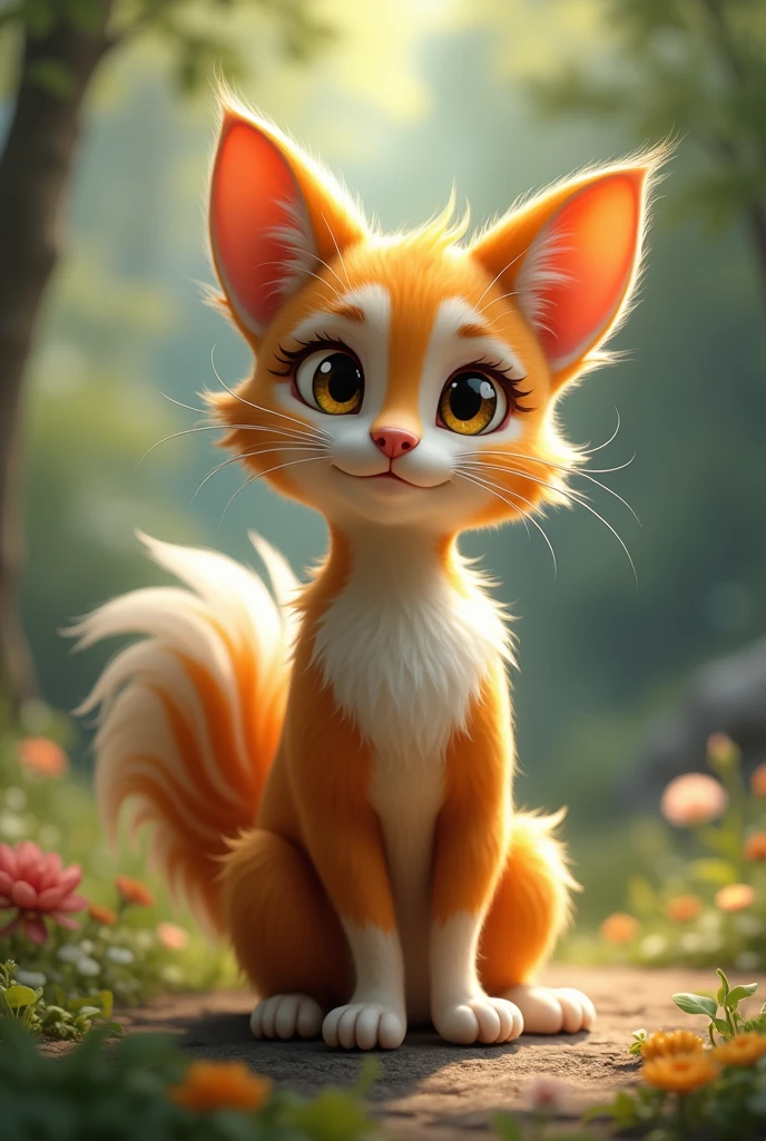 cat mixed with a dog