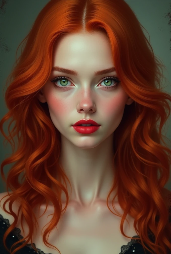Redheaded woman