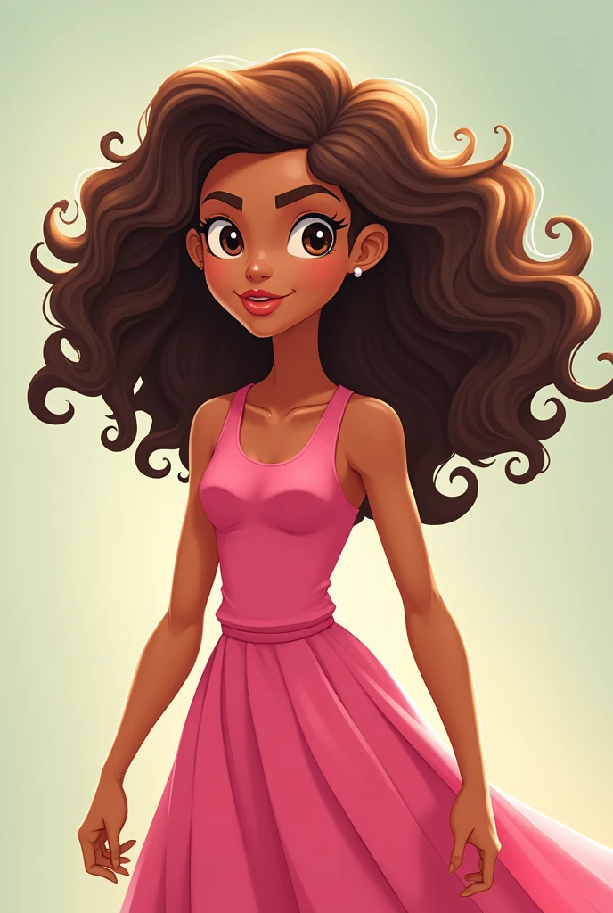 1. Super powerful girl pink dress, Brunette with brown hair and curls 2. Super powerful girl green dress, clear skin, brown hair and curly hair 3. Super powerful girl in light blue dress, clear skin, Brown and straight hair Super powerful girls 3 animated and wild friends More tender