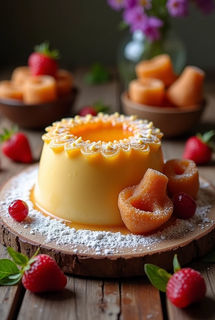 Delights of that, Pudding/ bolo de pote e chup chup gourmet