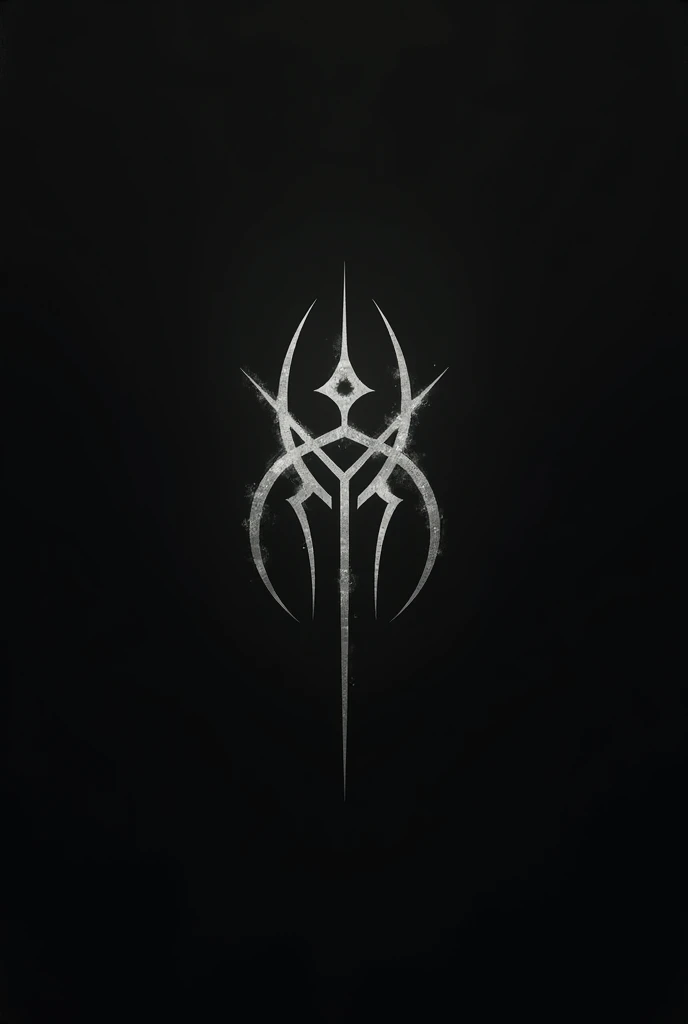 A scary symbol in simple design 