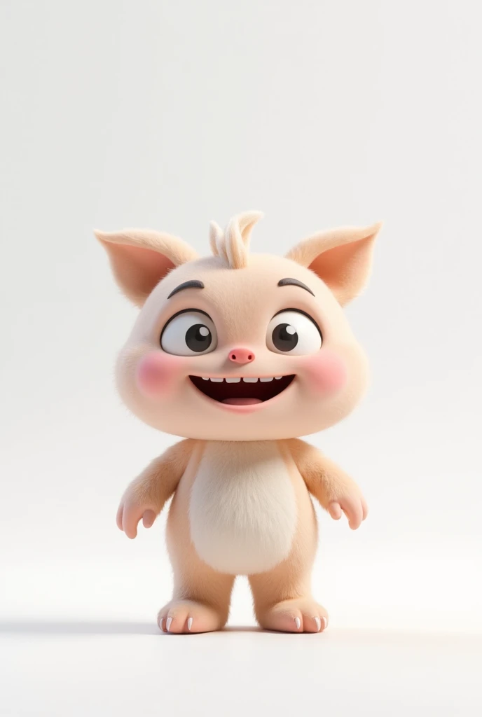 bababoi with white background 3D