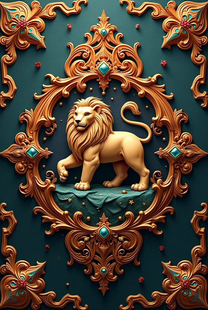An family emblem resembling the reign of Mughal Empire 