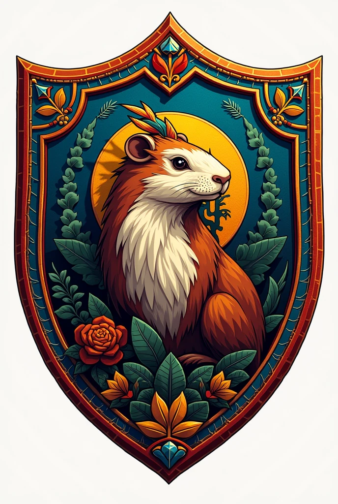 Ecuadorian shield but remove the condor and replace it with a guinea pig