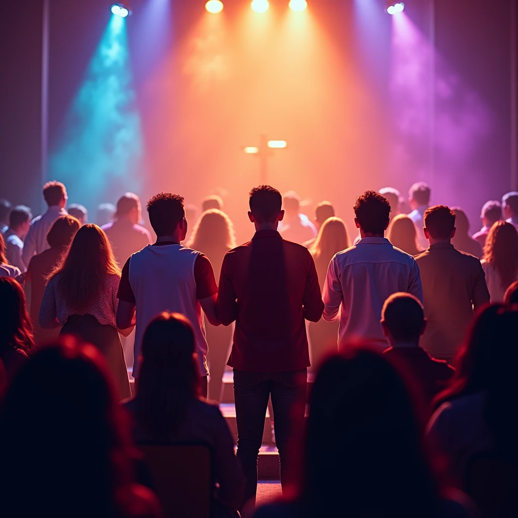 United Praise Group, música 🎼 ambiente iglesia adoración ministerial, musical excellence, NOT TEXT , microphone, battery, guitar, keyboard . Many instruments. Back musicians, No face