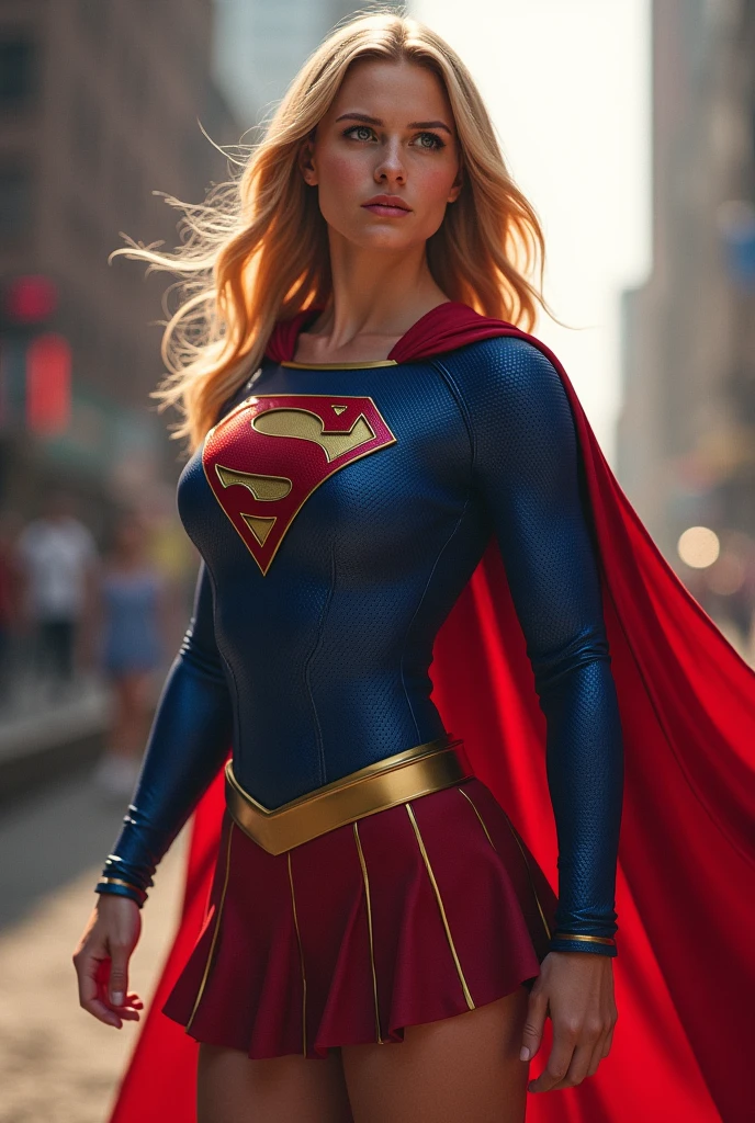 Supergirl with big boobs and ass