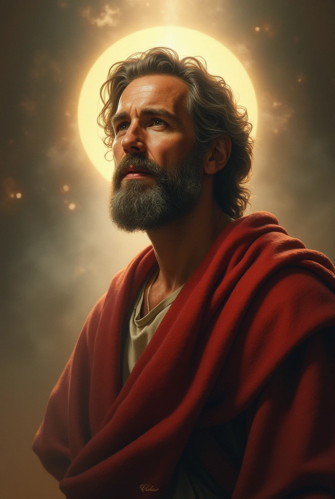 Create an image of Saint Thomas from letters