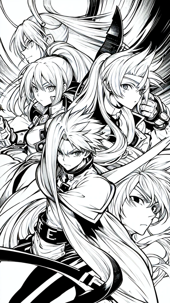 Guilty gear strive style art