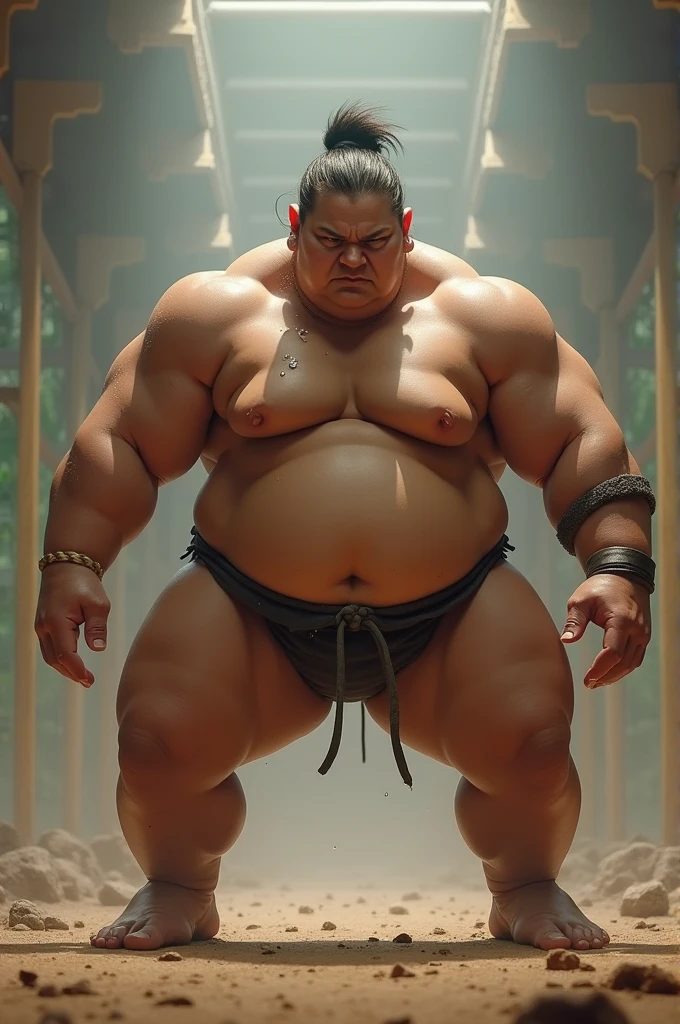 real life big fat mom,do sumo-style leg stomps