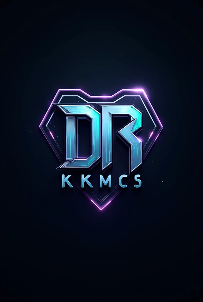 Crea un logo gaming con las siglas DRKMCS
