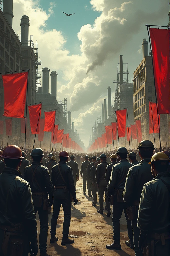Social wars between workers and bourgeoisie