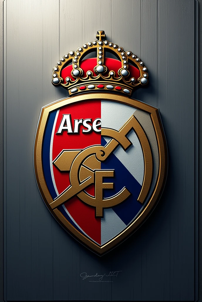 Fusionner le logo Arsenal et logo de Real Madrid