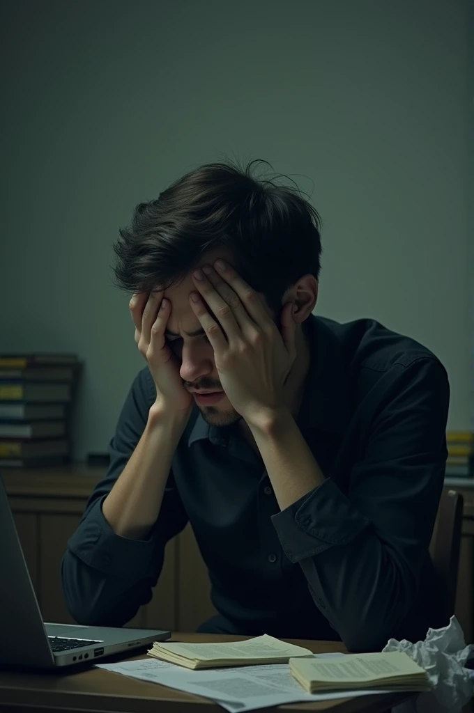 It gives me an image of a mistake when choosing a university career that I did not want.