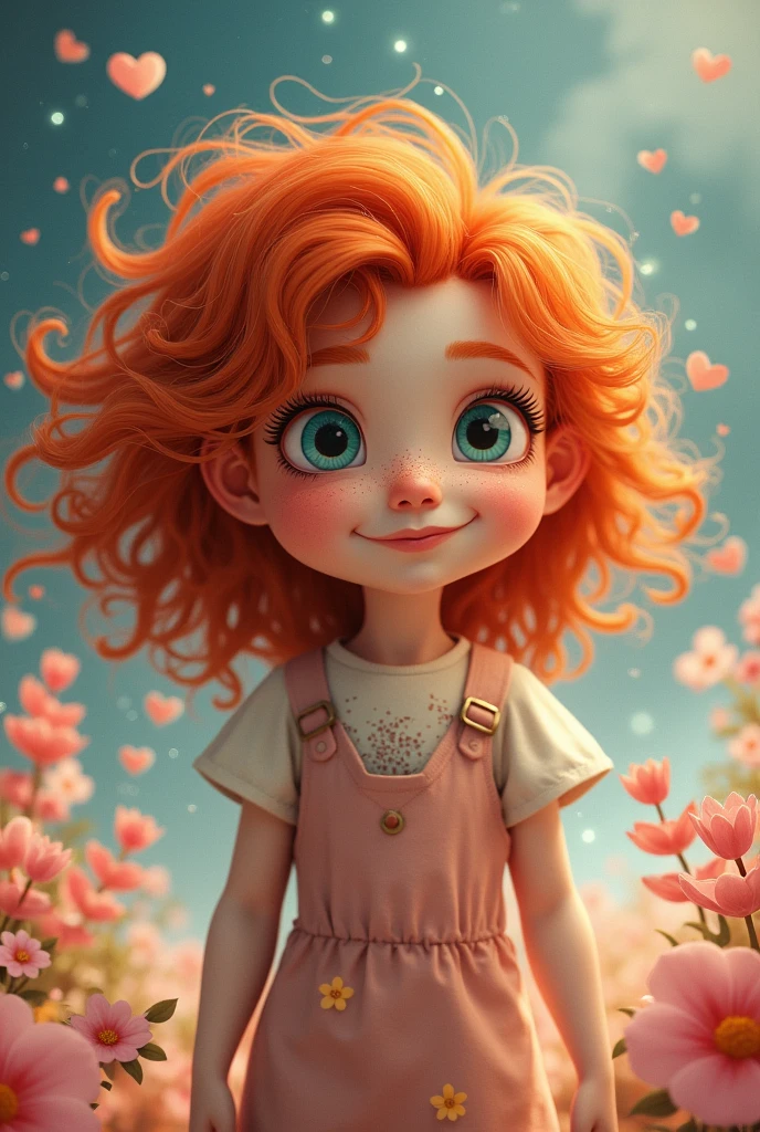 Short redhead girl