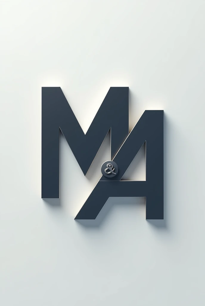 Create a beautiful logo, Simpler, creative and 3D with the acronym ""M&A Corporation" "