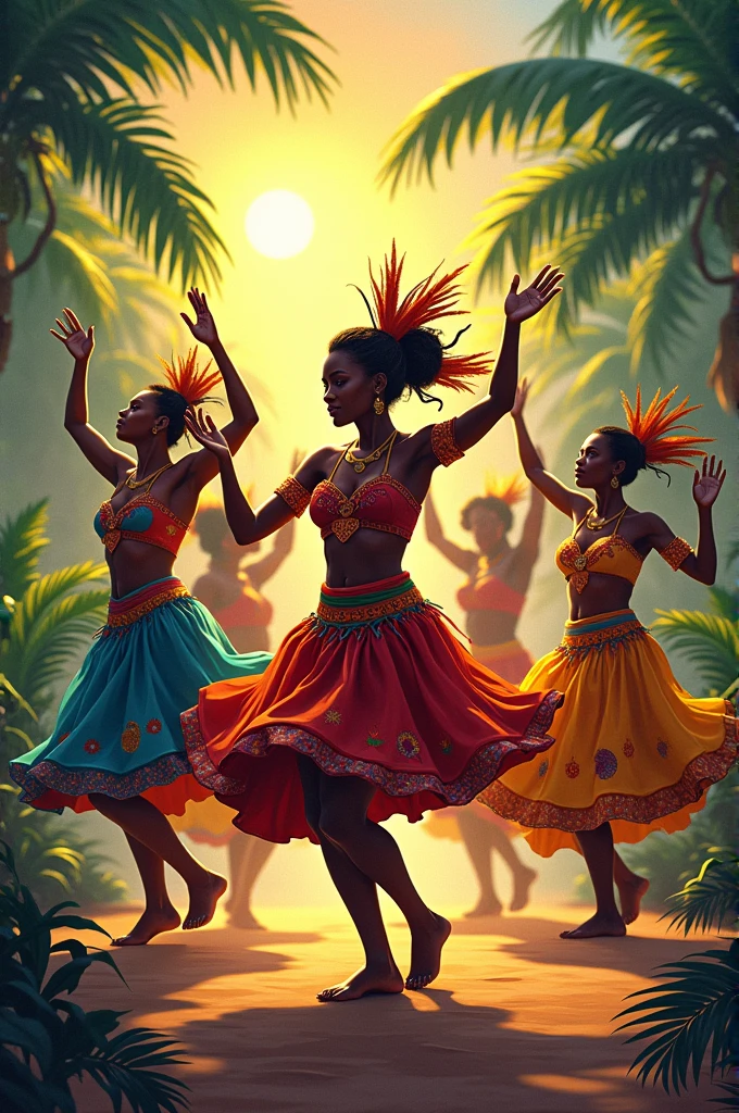 Garifuna dance banner