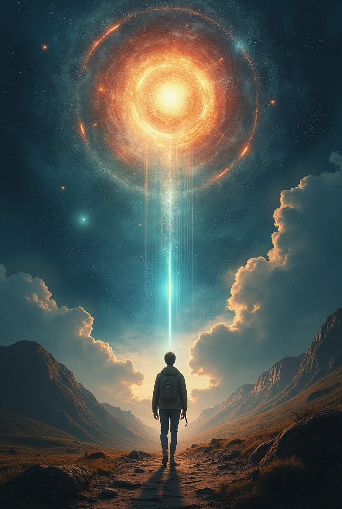 This book is a normal and ordinary story ,It is about the lives of certain people who in moments of euphoria begin to travel in a vortex to another world that the capabilities of the human being will not be able to assimilate where they encounter various dangers and adventures after a long road they would realize that my life changed since...?. more multiverse and universes and mysteries of the Milky Way