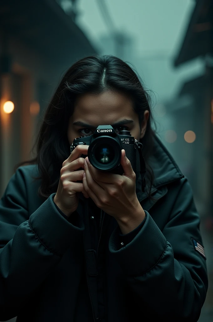 With my photography, shooting at the target