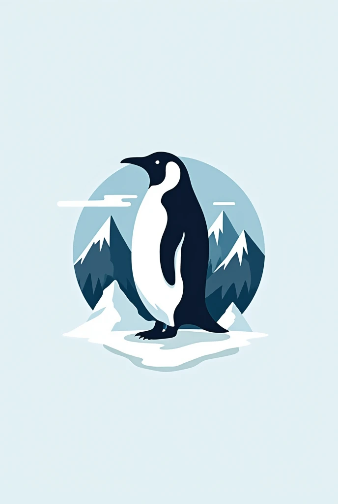 Antarctica themed logo