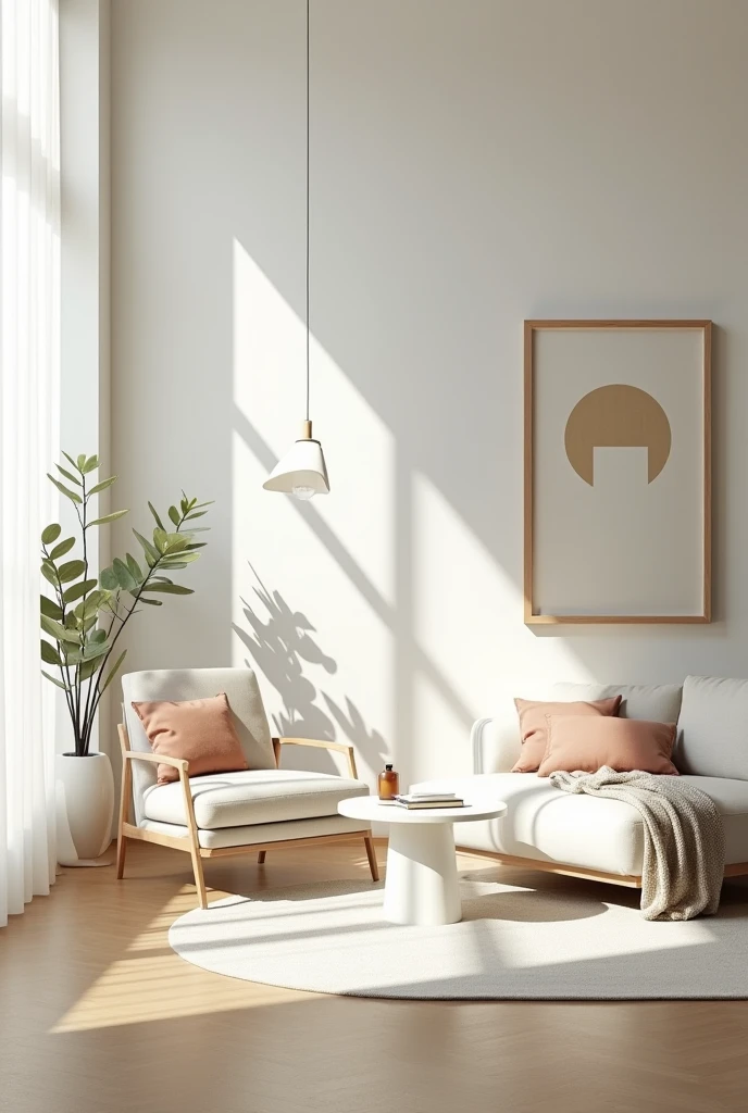 home deco, living minimalist style, attractive
