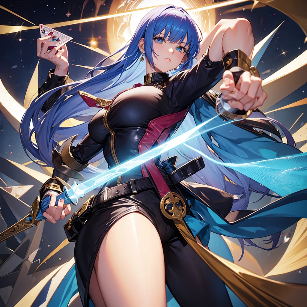 a cute anime character of Rimuru Tempest, 1girl, beautiful detailed eyes, beautiful detailed lips, extremely detailed face, long eyelashes, soft facial expression, detailed skin texture, beautiful hair color and style, solo, fantasy landscape background, (best quality,4k,8k,highres,masterpiece:1.2),ultra-detailed,(realistic,photorealistic,photo-realistic:1.37),vibrant colors,dramatic lighting,cinematic composition,highly detailed environment pelada