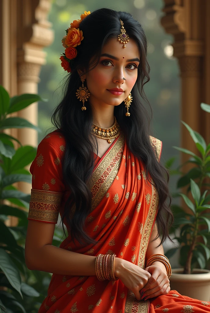 Typical Indian woman