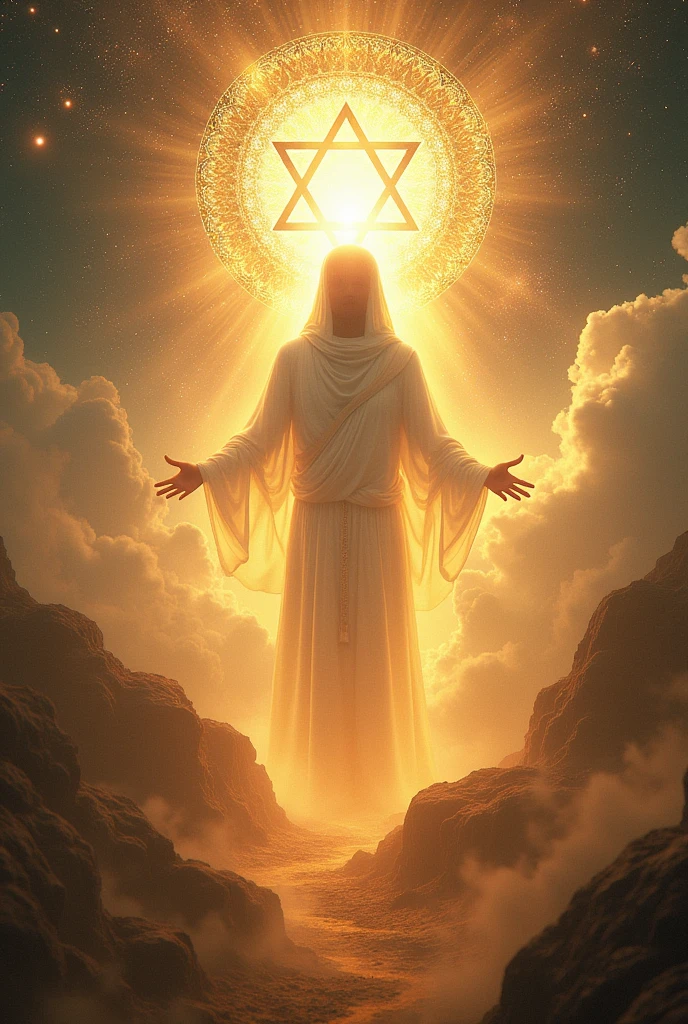 You can create an image that represents Christianity, Judaism and Islam at the same time