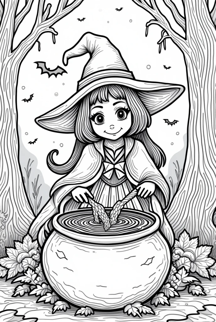 an halloween image for coloring
