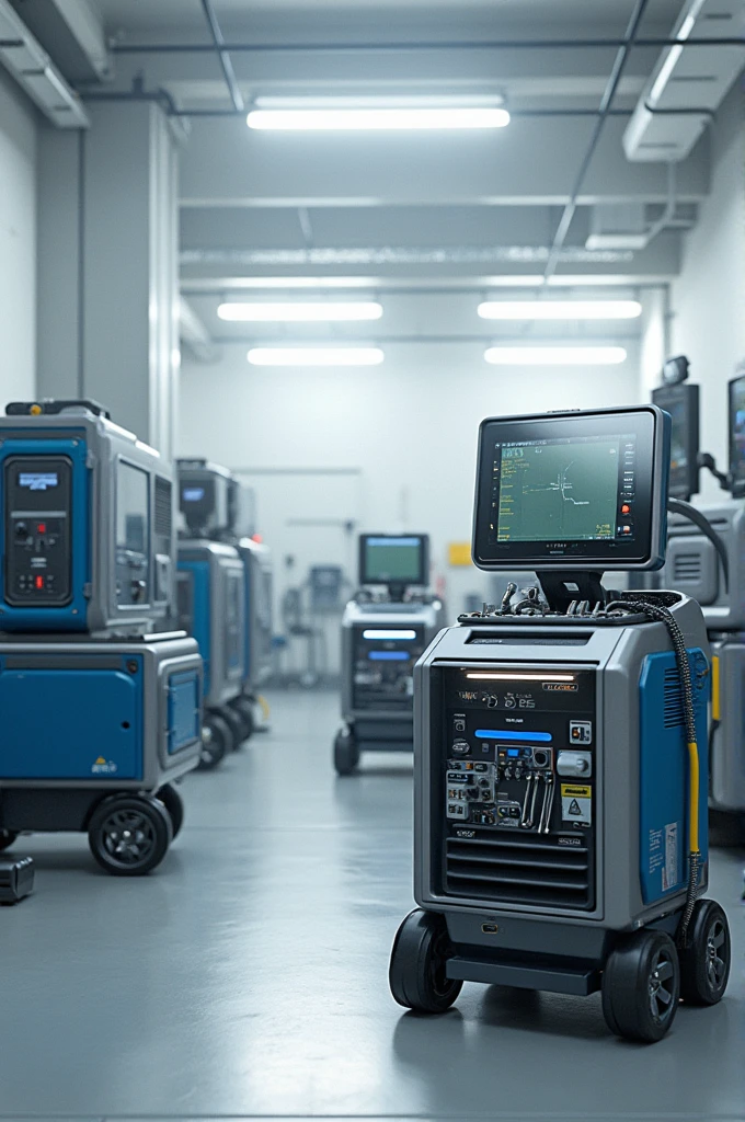 An image of light machinery