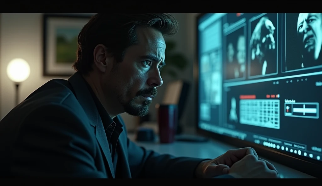 Scene 18: Reflection
Tony Stark watches old footage of his past battles, realizing that he’s always managed to overcome the odds.