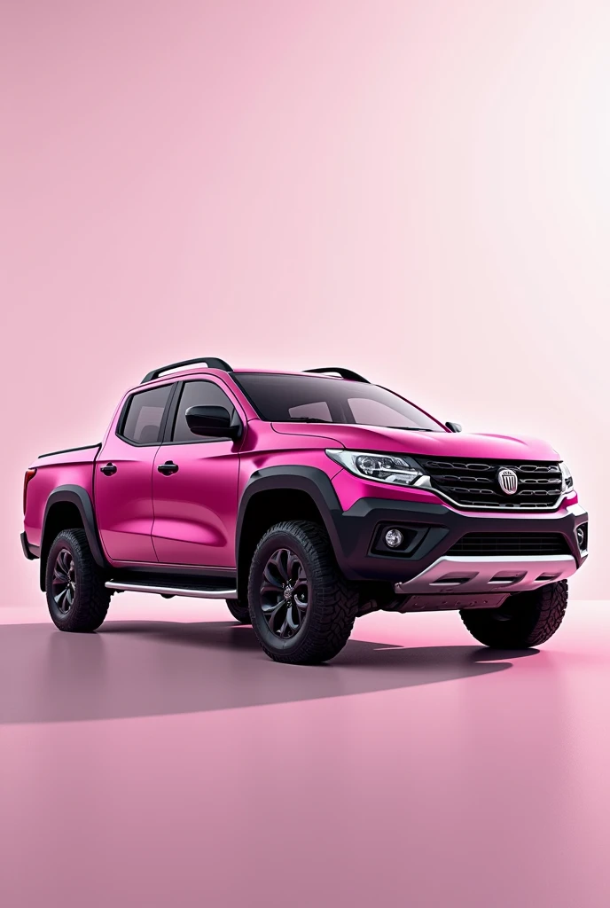 Fiat Toro metallic pink 2018 4 single doors