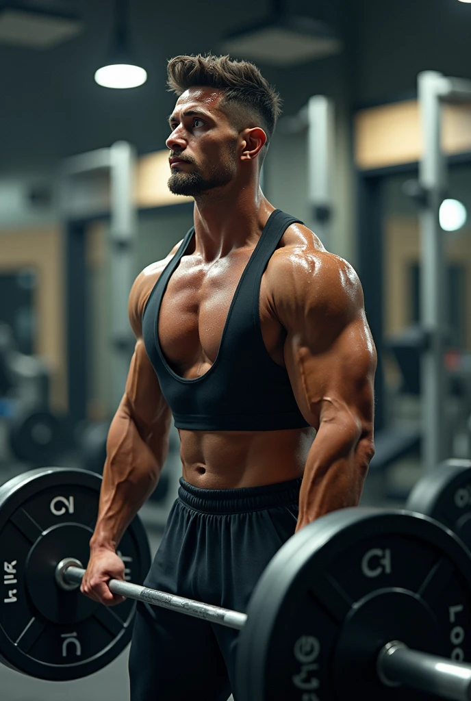 create a gym weights image
