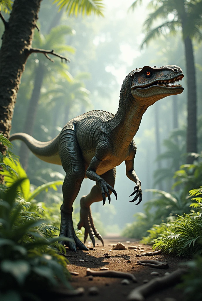 Please draw a velociraptor 