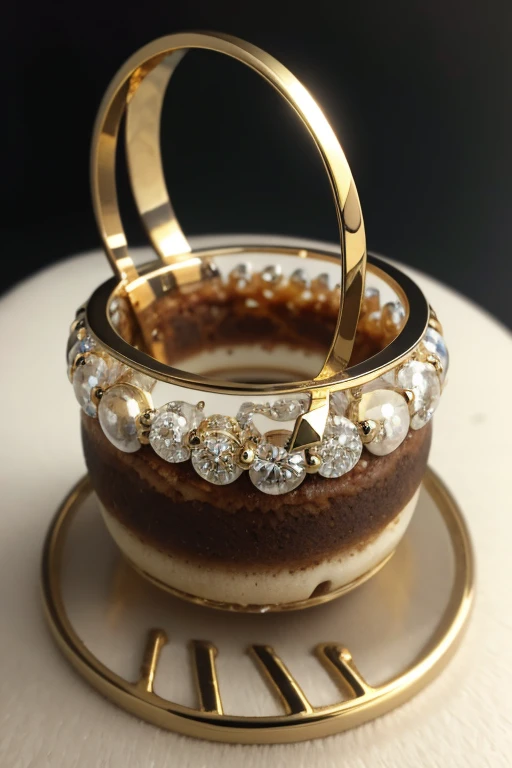 There are natural around(inside) a crave ring 