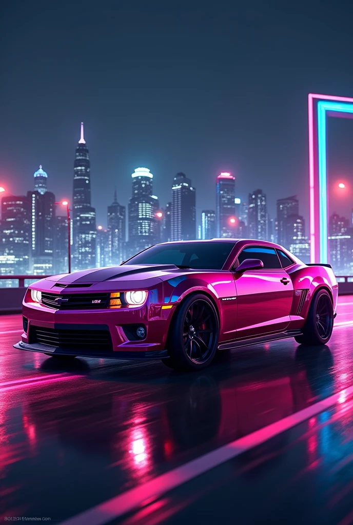 2012 Camaro Metallic Pink 
