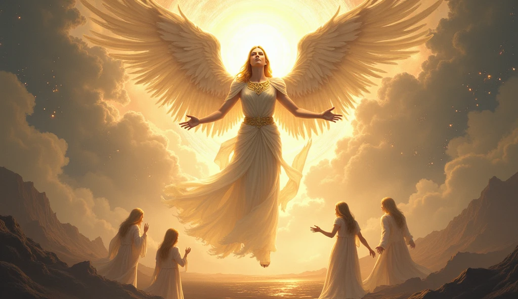 God protecting his children
