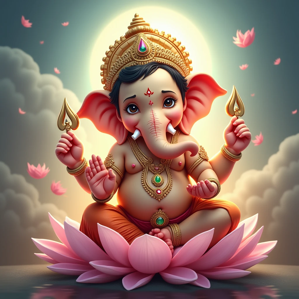 Child Ganesha
