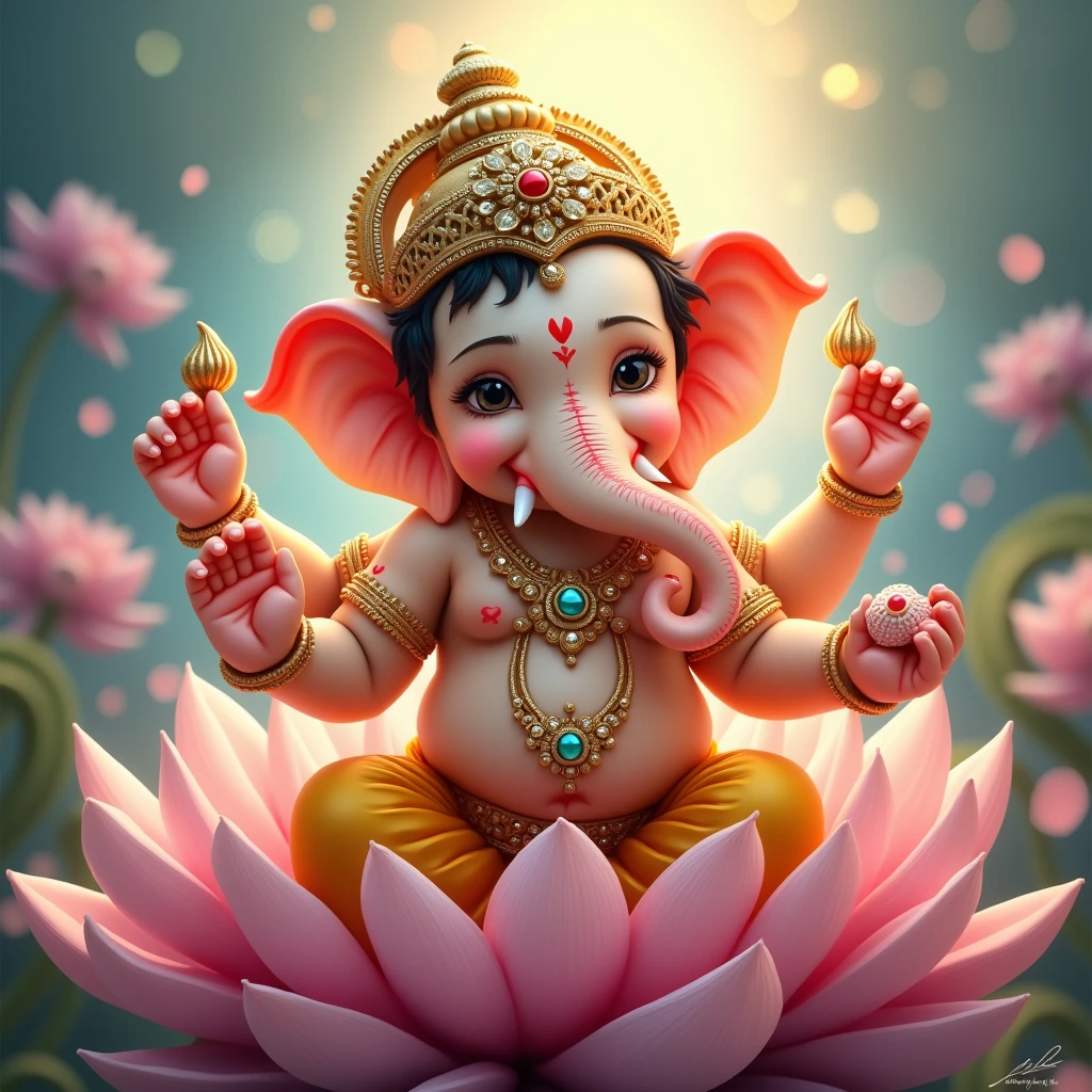 Child Ganesha