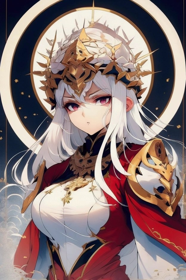 ((masterpiece)), ((pale skin)), (bokeh effect), (dynamic angle), (blurry background:1.3), sharp eyes, (golden eyes:1.1), (halo:1.3), (white hair:1.1), (aura:1.4), (glowing eyes:1.3), (glowing body:1.2), (divine:1.5), (deity:1.4)