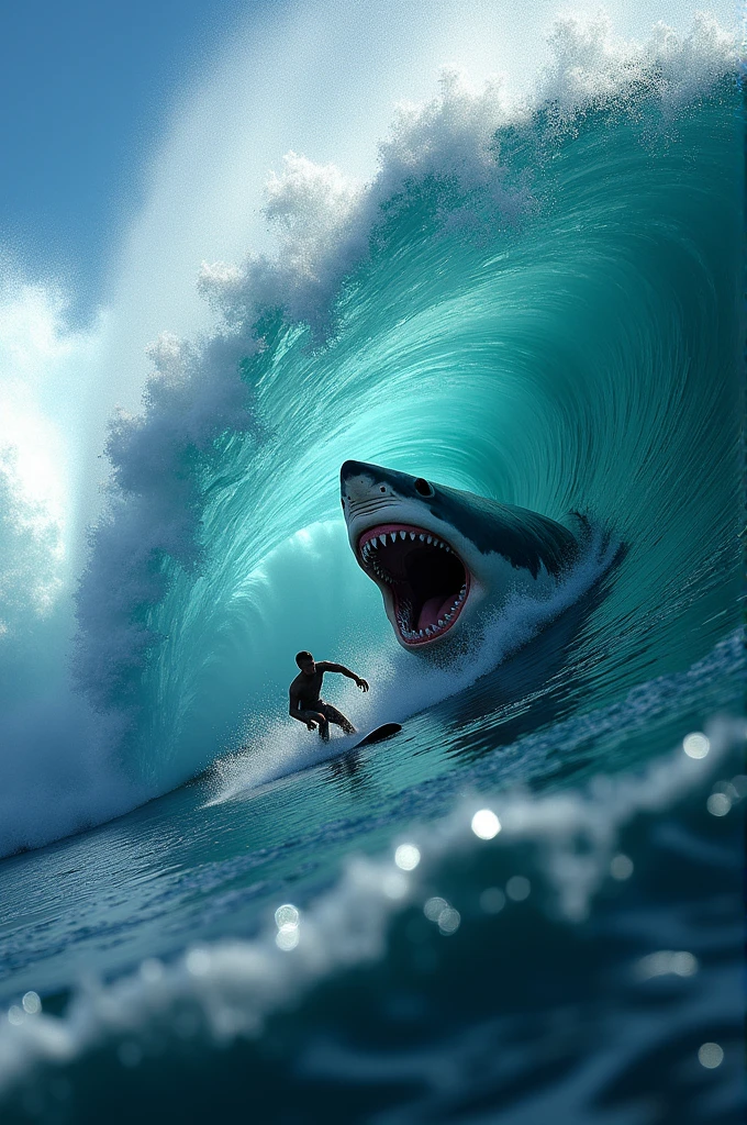 real life big fut mom surfing,jaws,go through the tube