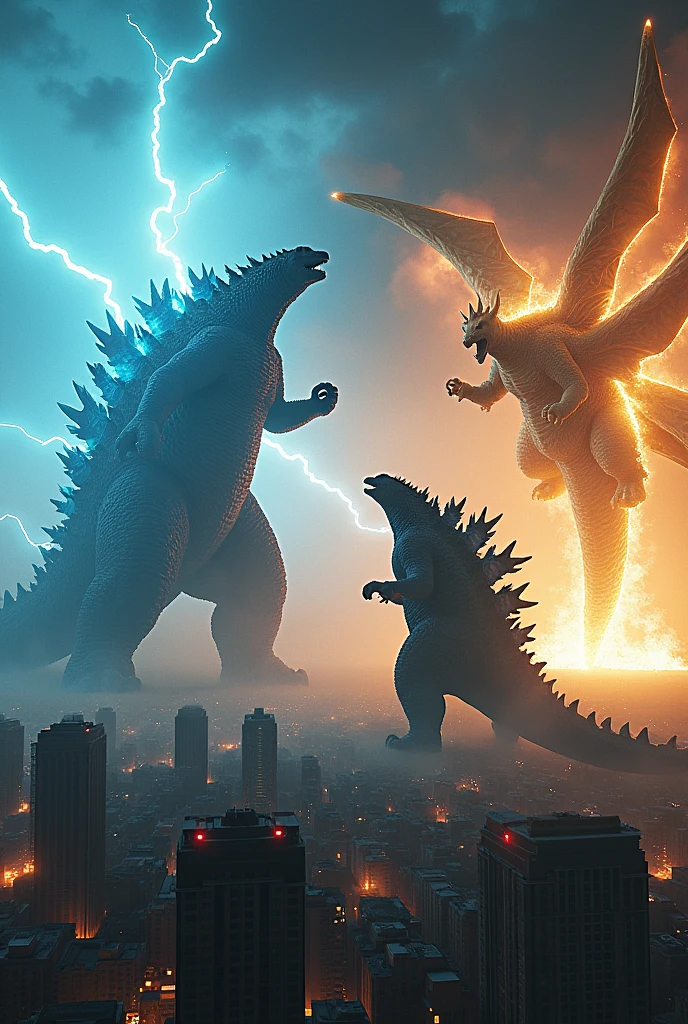 Godzilla vs king Ghidorah