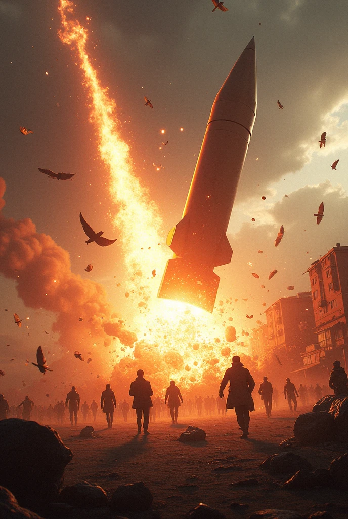 Projectile impact 